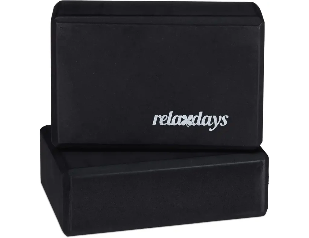 Bloque de yoga Relaxdays soporte para posturas