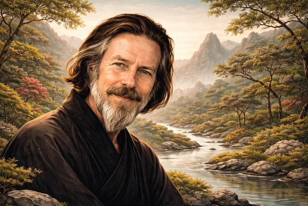 Alan Watts hablando sobre la ilusión de control en el Zen