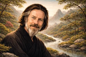 Alan Watts hablando sobre la ilusión de control en el Zen