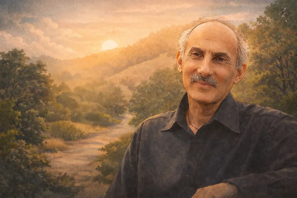 Ilustración simbólica de las tres marcas de la existencia: anicca, dukkha y anatta